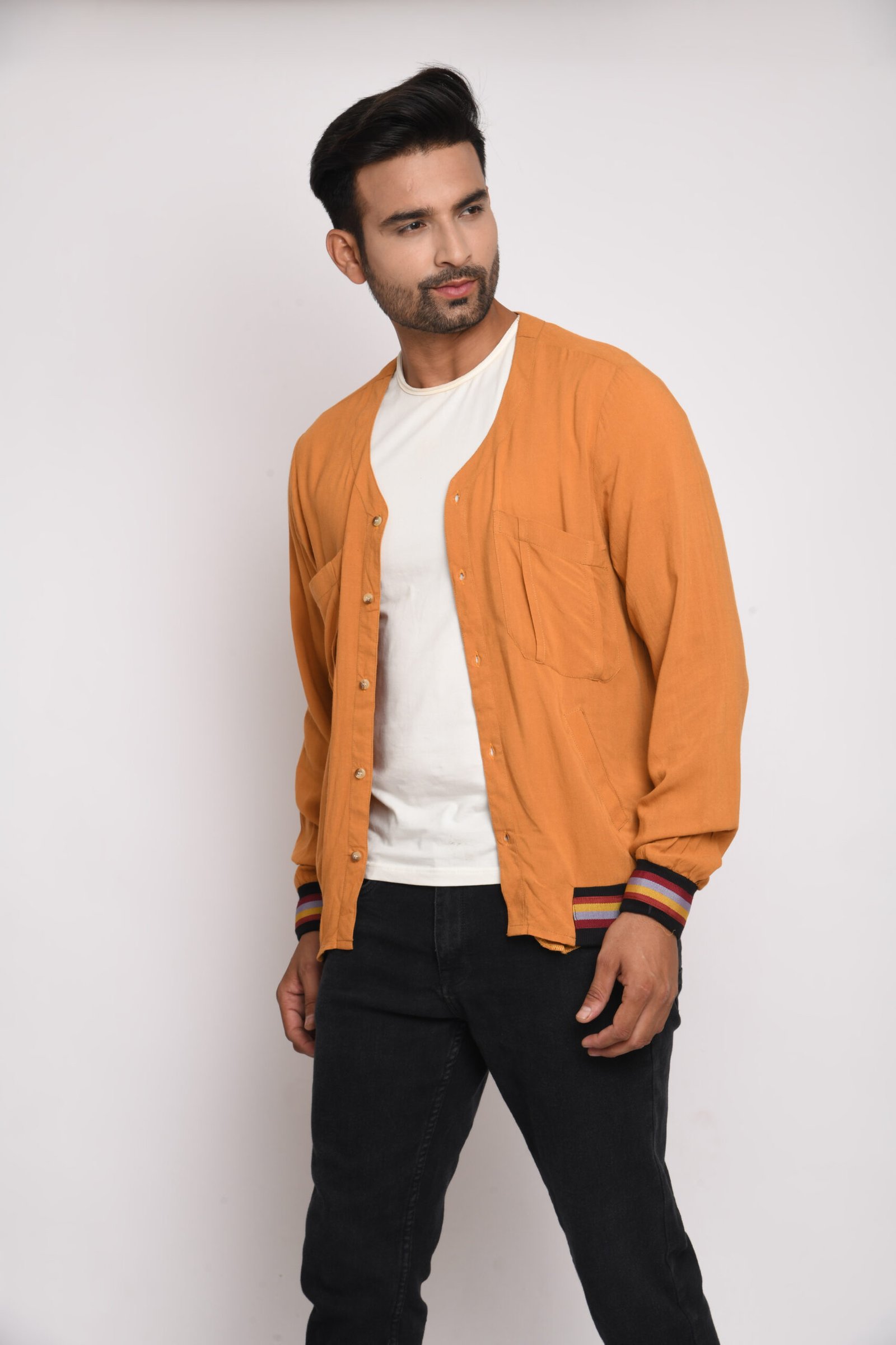 Textured Bomber Jacket – Top Shelf Fashion